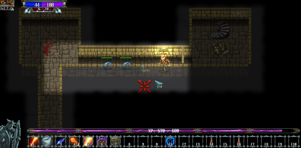 Mage casting Fireball and Frost Bolt