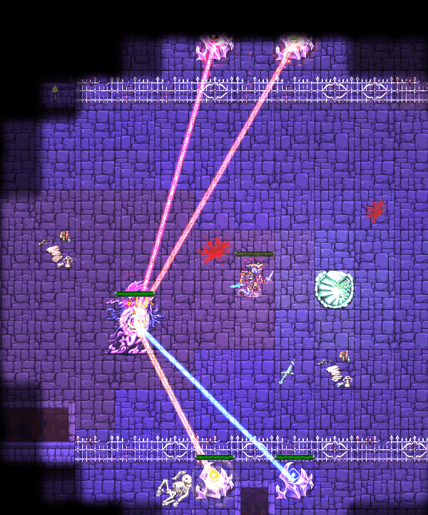 Pylon-guarded boss encounter